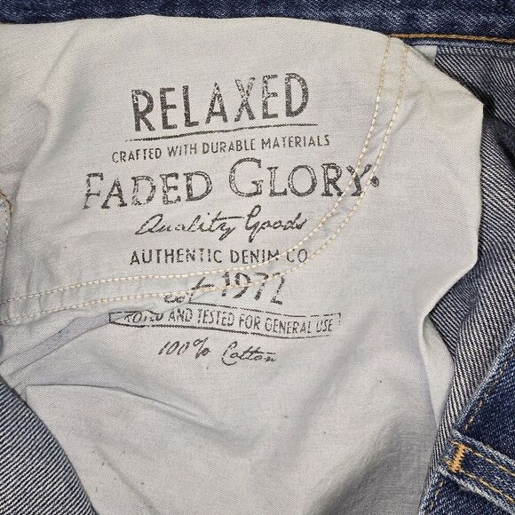 Faded Glory Relaxed Fit Jeans Men's Size 44 X 32 Blue C23 - Picture 6 of 10
